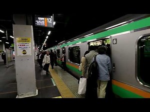 Japan Rail 'pushers' at Shinagawa Station, Tokyo
