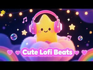 🌸 Cute Lofi Beats 💕 3 Hours Relax & Smile | Kawaii Lo-Fi Music for Happy Vibes