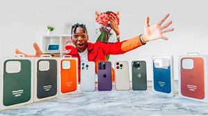 Testing out all iPhone 14 Pro leather cases with all iPhone 14 Pro colors