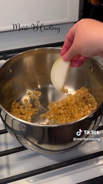 Homemade Shell Soup with Ground Beef Recipe