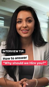 INTERVIEW TIP: “Why should we hire you?” ⁣ ⁣ (PS- My new Interview Essentials online course has JUST been launched! To celebrate, I’m offering it FREE for 2 more days! Get lifetime access through the link in my bio! - use code: NO-BS-INTERVIEWS )⁣ ⁣ With the ‘Why should we hire you’ question, what the interviewer wants to know is how you’ll bring value to the company & the role, so you want to focus on these things. ⁣ ⁣ Here’s a suggested format to follow:⁣ ⁣ 1️⃣ DEMONSTRATE UNDERSTANDING⁣ ⁣ Sho