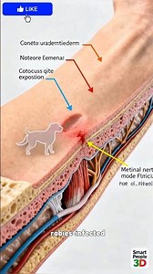 What Really Happens After a Rabies Dog Bite? 3D Medical Breakdown!"