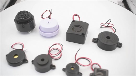 Free Sample 12V Concise Design High Quality Abs Material Low Wastage Active Piezo Buzzer with Lead Wire