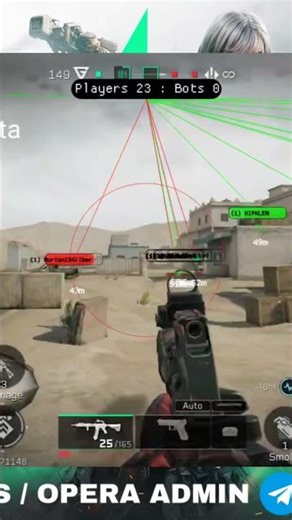 Delta force mobile VIP ( IOS' )Hack-Aimbot, ESP & Bullet Track Gameplay(2026)