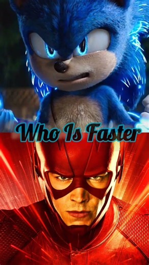 sonic vs flash #superhero #flash #sonic #DC #SEGA