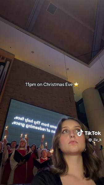 Christmas Eve Mass 🫶🫶🌲🎁⭐️ #christmas #flute #orchestra #choir #band