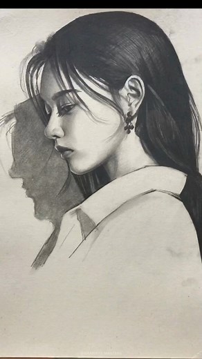10K views · 63 reactions | This stunning graphite pencil drawing...