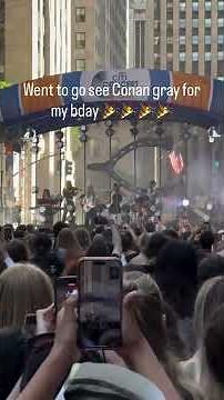 Conan Gray Live at The Citi Concert Series Today Show 2025