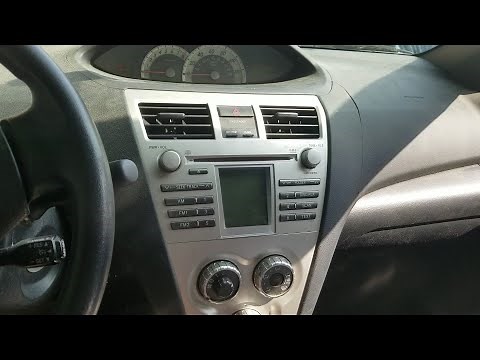 How to Install a New Radio in a Toyota Yaris.