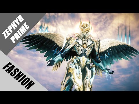 Warframe | Fashion Frame | Zephyr Prime : Empyrean Sentinel