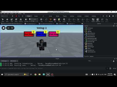 Roblox round system demonstration [PORTFOLIO]