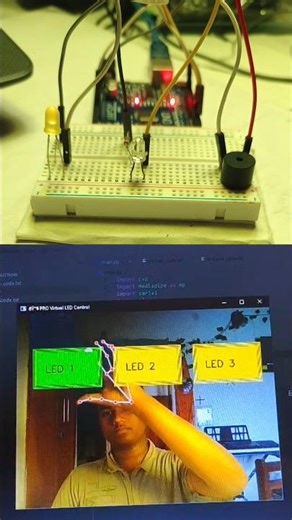 Hand Trackin Servo Motor 🖐