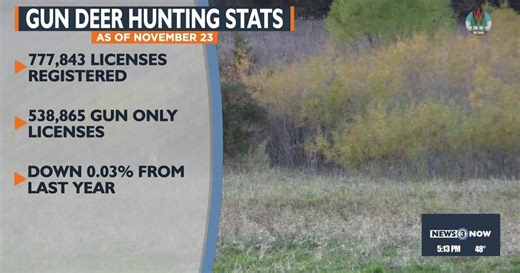 Gun deer hunting stats