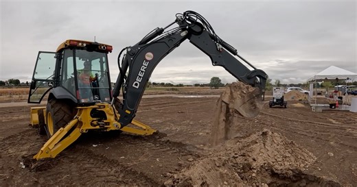 Dozer Day gives kids a chance to be heavy equipment operators