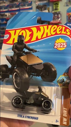 🔥 HotWheels Tesla Cyberquad 2025 Showcase #hw