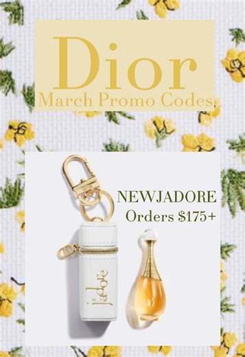 Dior Promo Codes for March 2026: Limited Time Offers