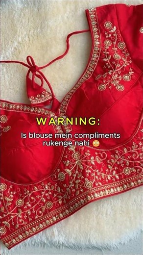 Under ₹800 Rose Gold Jari Blouse 😍 | Heavy Silk | Designer Look | Ready Made Blouse #blouse