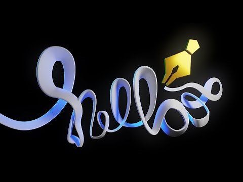 How to use Pen Tool in Blender 3.2 ( Curvature Pen )