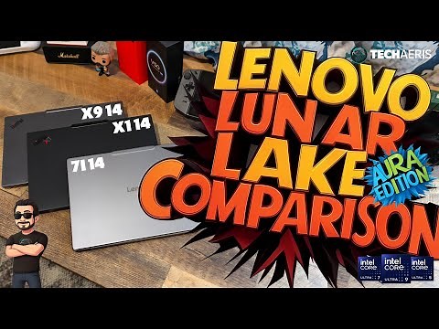 ThinkPad X9 14 vs ThinkPad X1 Carbon 14 vs Lenovo Slim 7i 14 Aura Editions With Lunar Lake