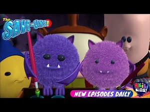 The Save Ums | Painting Baby Dino | Akili Kids!