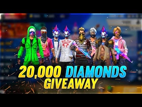 free fire live stream redeem codes and diamonds giveaway