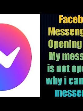 Fix Facebook Messenger Not Opening 2022 | My messenger is not opening | why i can't open messenger