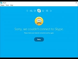 How to fix Skype not connecting Windows 7, 8 & 10 (FIX 2017)