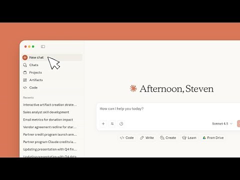 Getting started with Claude.ai