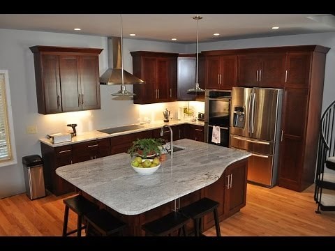 Granite Color Examples for Dark Cabinets
