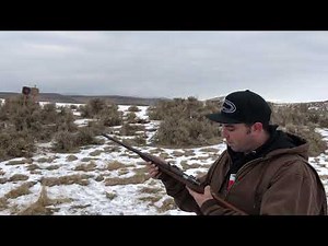 1930’s Winchester Model 60A S L LR .22 rifle shooting a soda pop can.