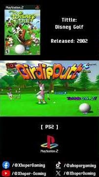 Disney golf part 4 #disneygolf #disney #gameplay #ps2 #xhopergaming
