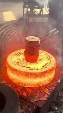 Inside the factory Ultimate Forging Power | Glowing Steel Under Hammers #forging #industrial