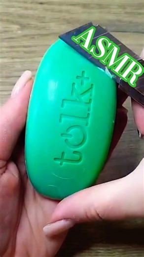 ASMR💚🐸 BEAUTIFUL SOAP #asmr #soap #drysoap #massage #satisfying #sleep #cute #асмрsoap #relax