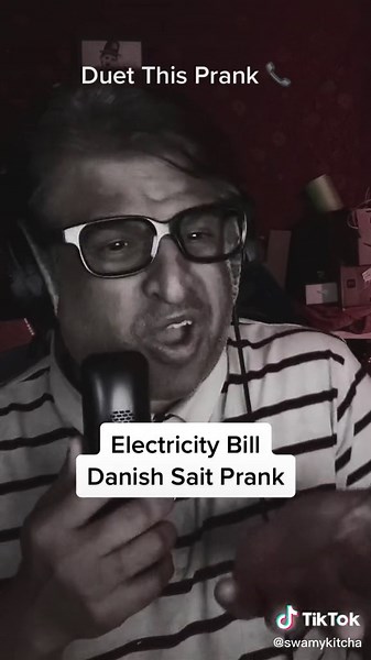 Hilarious Electricity Prank by Danish Sait ft. Swamy Kitcha