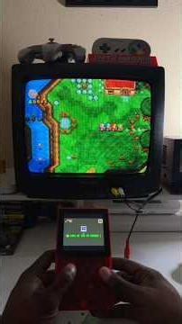 The Legend of Zelda Four Swords Adventures on the Analogue Pocket. #Zelda #Nintendo #Gamecube #GBA