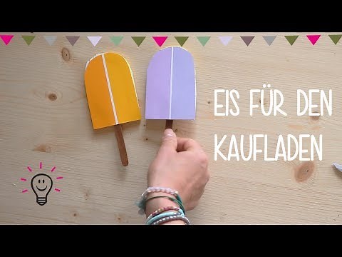 Eis am Stiel | Basteln mit Kind | DIY Anleitung