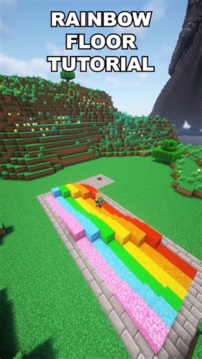 Lida on Instagram: "RAINBOW FLOOR TUTORIAL"