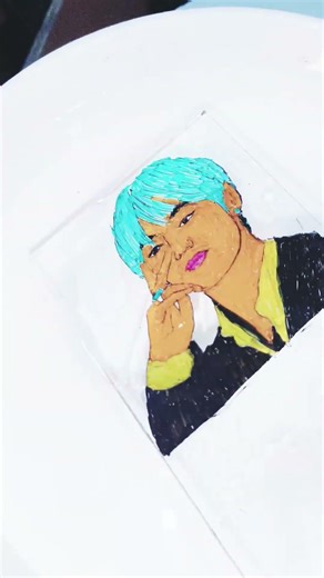 super drawing BTS V floating pen drawing #viral #shortvideo #treanding