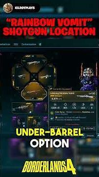 Borderlands 4 - Where To Find The "Rainbow Vomit" Legendary Weapon