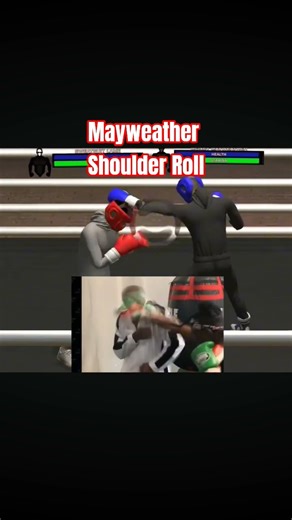 Shoulder Roll in BOXING GAME 🥊 Bloody Knuckles Street Boxing #boxinggame #sparringboxing #defense