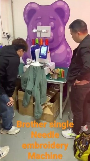 Brother VR single Needle embroidery Machine