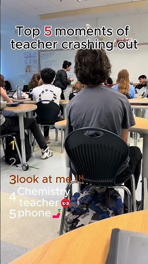 Top 5 moments of teacher crashing out