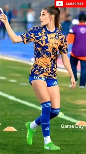 ⚽ Female Referee Shows Yellow Card | #football #ai #shorts