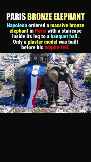 Napoleon’s Giant Elephant Palace #shorts