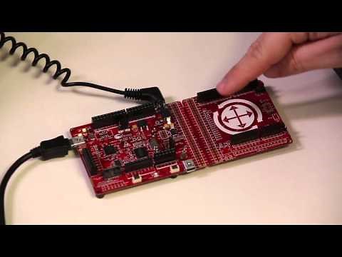 Cypress PSoC 4200L Playback and Audio demo with Capsense