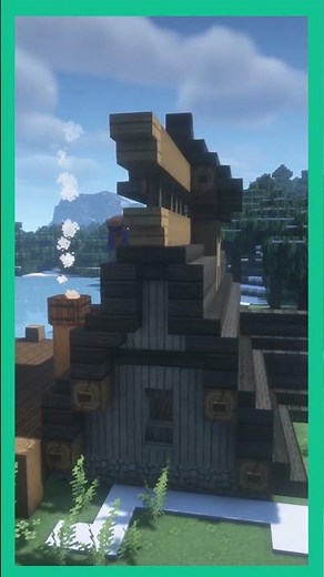 Minecraft | Nordic Viking Dock Speedbuild ❄️⚓ | By Cybill