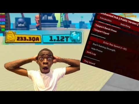 [Enchanted Hub Public Version Updated v2.6 Muscle Legends Script] #roblox #musclelegends