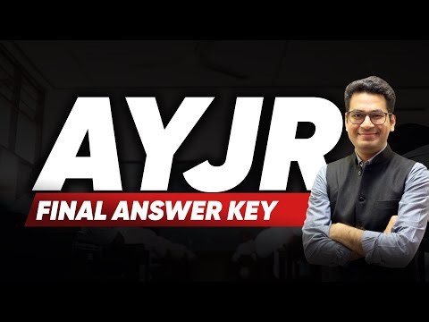 AYJR JEE Advanced Final Answer Key