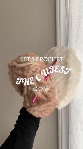 Fluffy Snuggler Cow Crochet Pattern Guide
