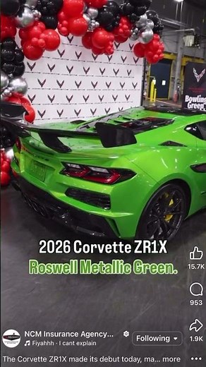 They Finally Delivered the 2026 Corvette ZR1X 😳💨